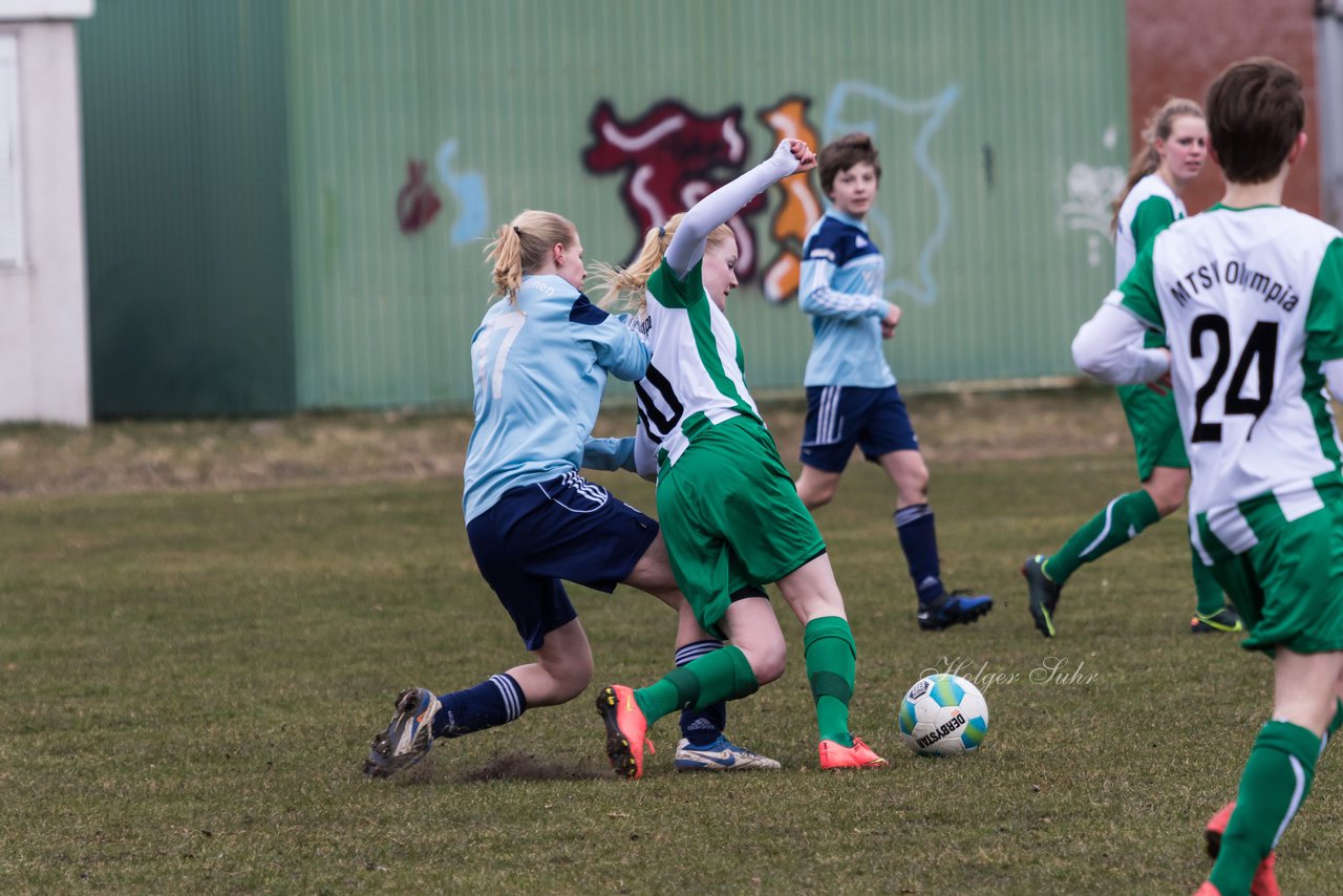 Bild 160 - B-Juniorinnen SG Olympa/Russee - Post- und Telekom SV Kiel : Ergebnis: 2:2